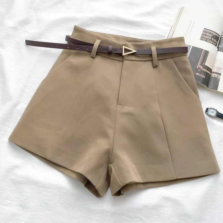 RACHELLE | Sleek High-Waist Shorts