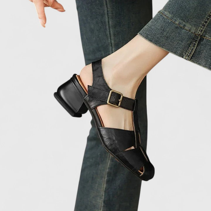Madilyn | Elegant Leather Sandal