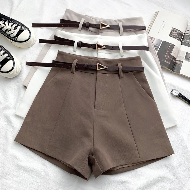 RACHELLE | Sleek High-Waist Shorts