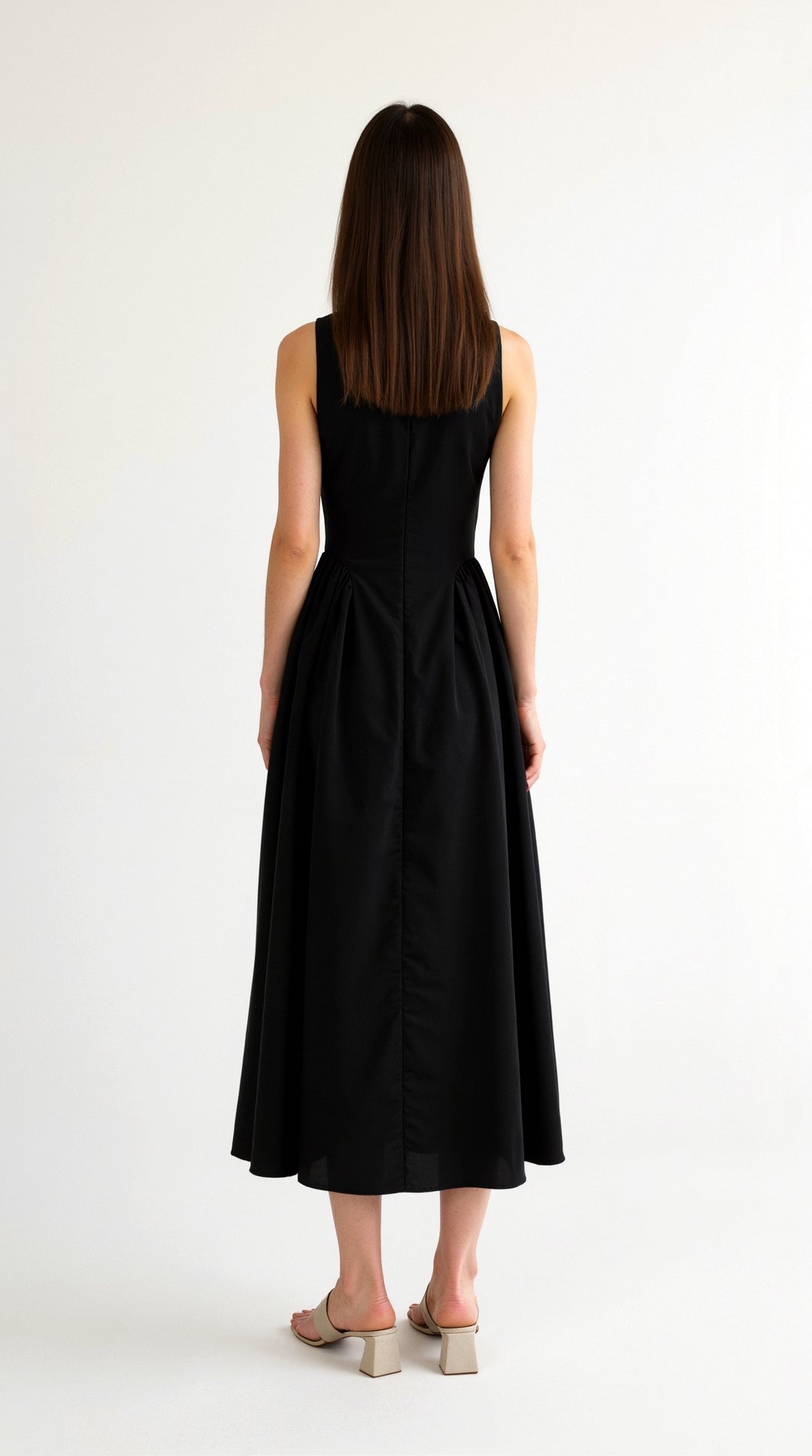 Alexandra Breezy Linen Cutout Dress