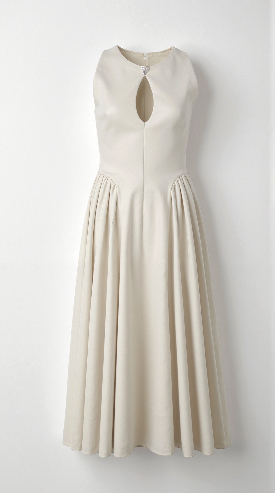 Alexandra Breezy Linen Cutout Dress