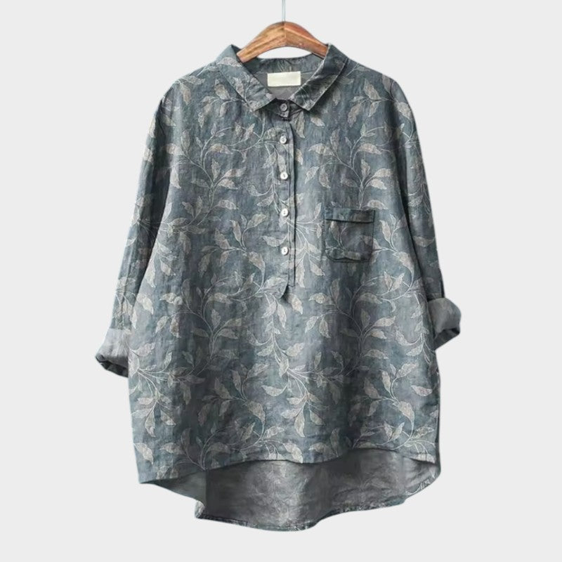 Lena | Premium Blouse with Lace Detailing