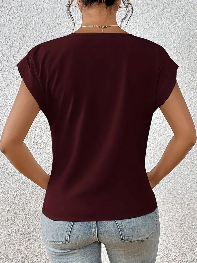 Luna | The Stylish V-Neck Top