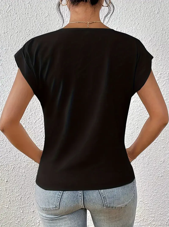 Luna | The Stylish V-Neck Top