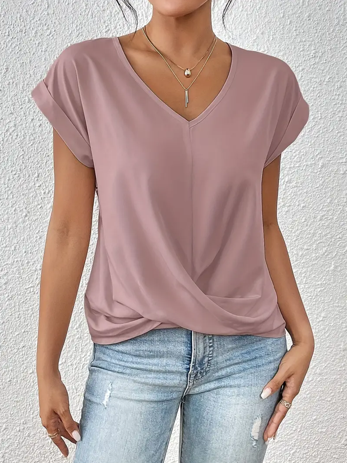Luna | The Stylish V-Neck Top