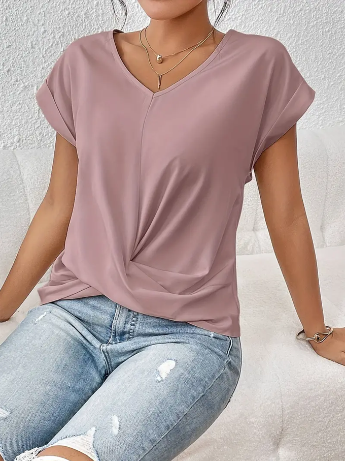 Luna | The Stylish V-Neck Top