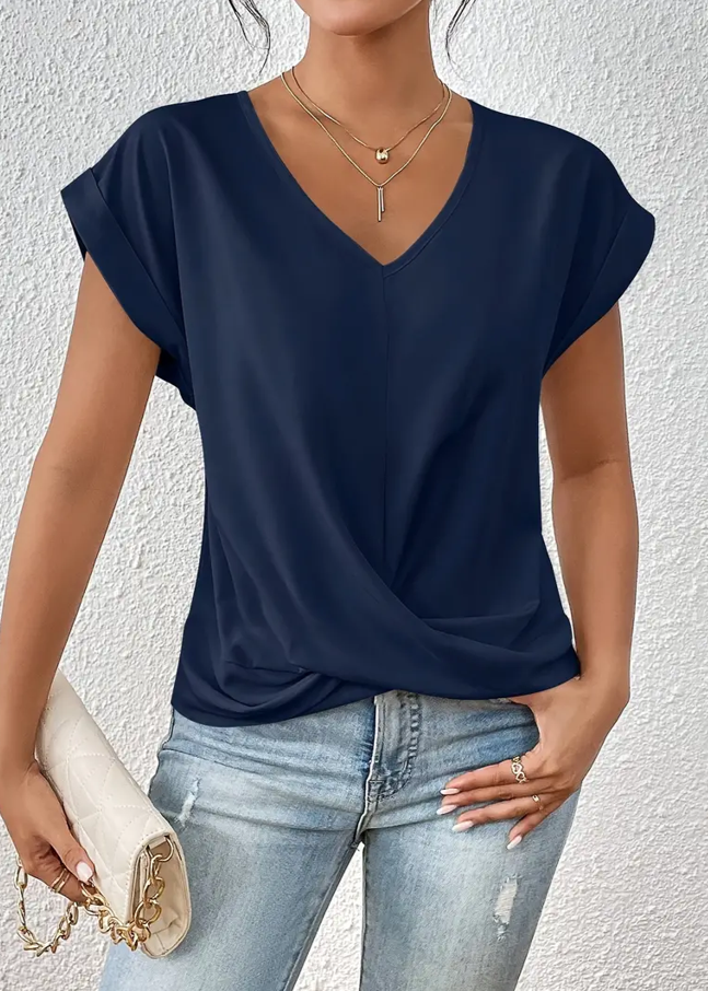 Luna | The Stylish V-Neck Top
