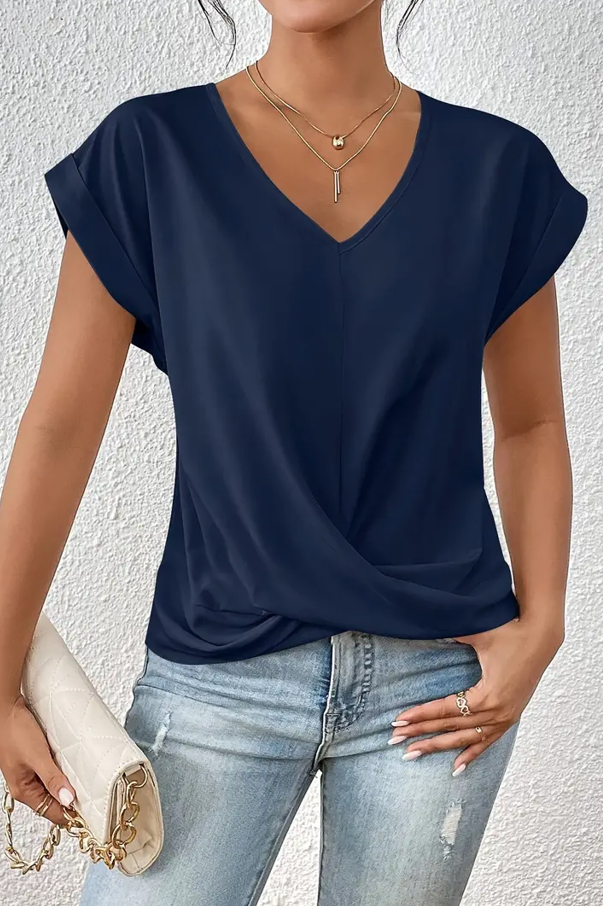 Luna | The Stylish V-Neck Top