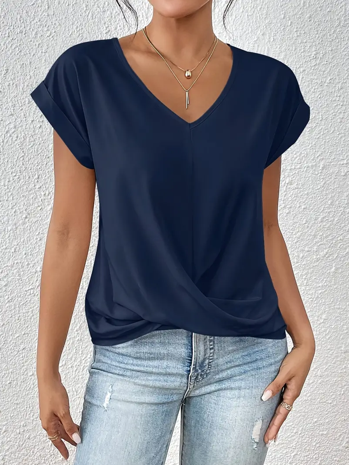 Luna | The Stylish V-Neck Top