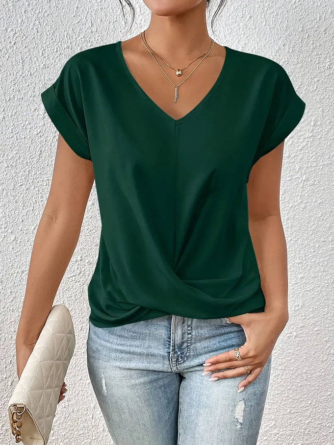 Luna | The Stylish V-Neck Top