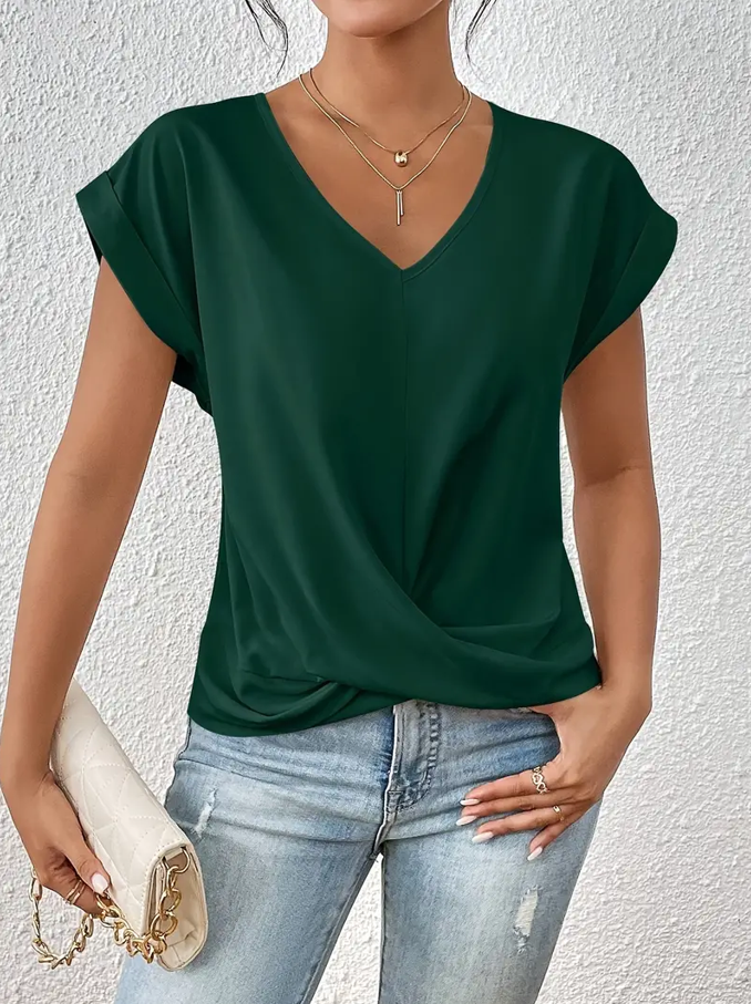 Luna | The Stylish V-Neck Top