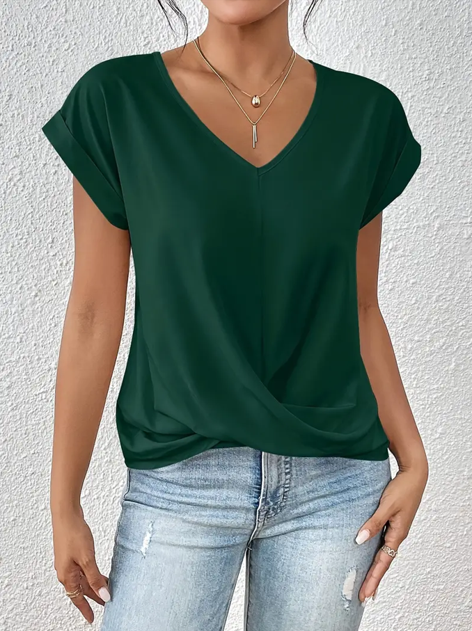 Luna | The Stylish V-Neck Top