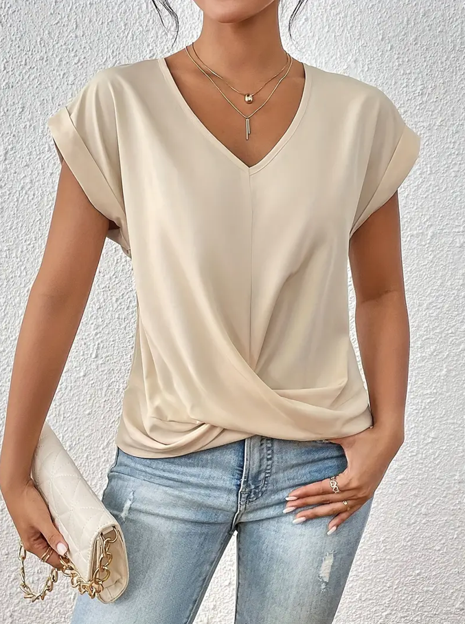 Luna | The Stylish V-Neck Top