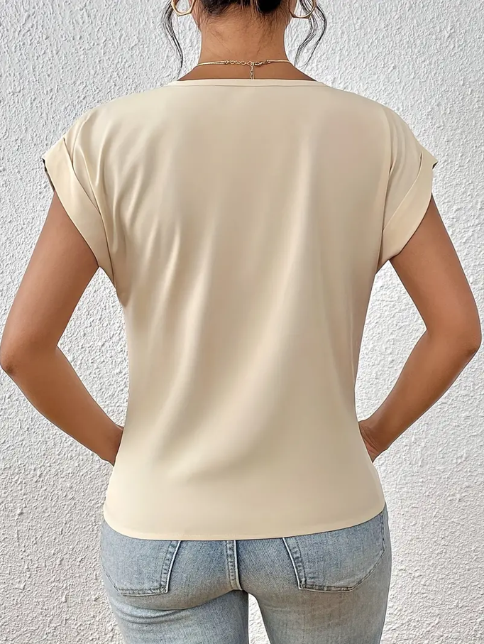 Luna | The Stylish V-Neck Top