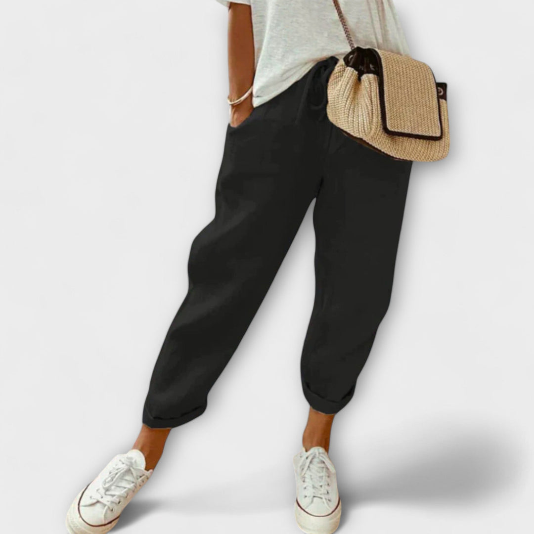 Bibi – Stylish and Casual Linen Trousers