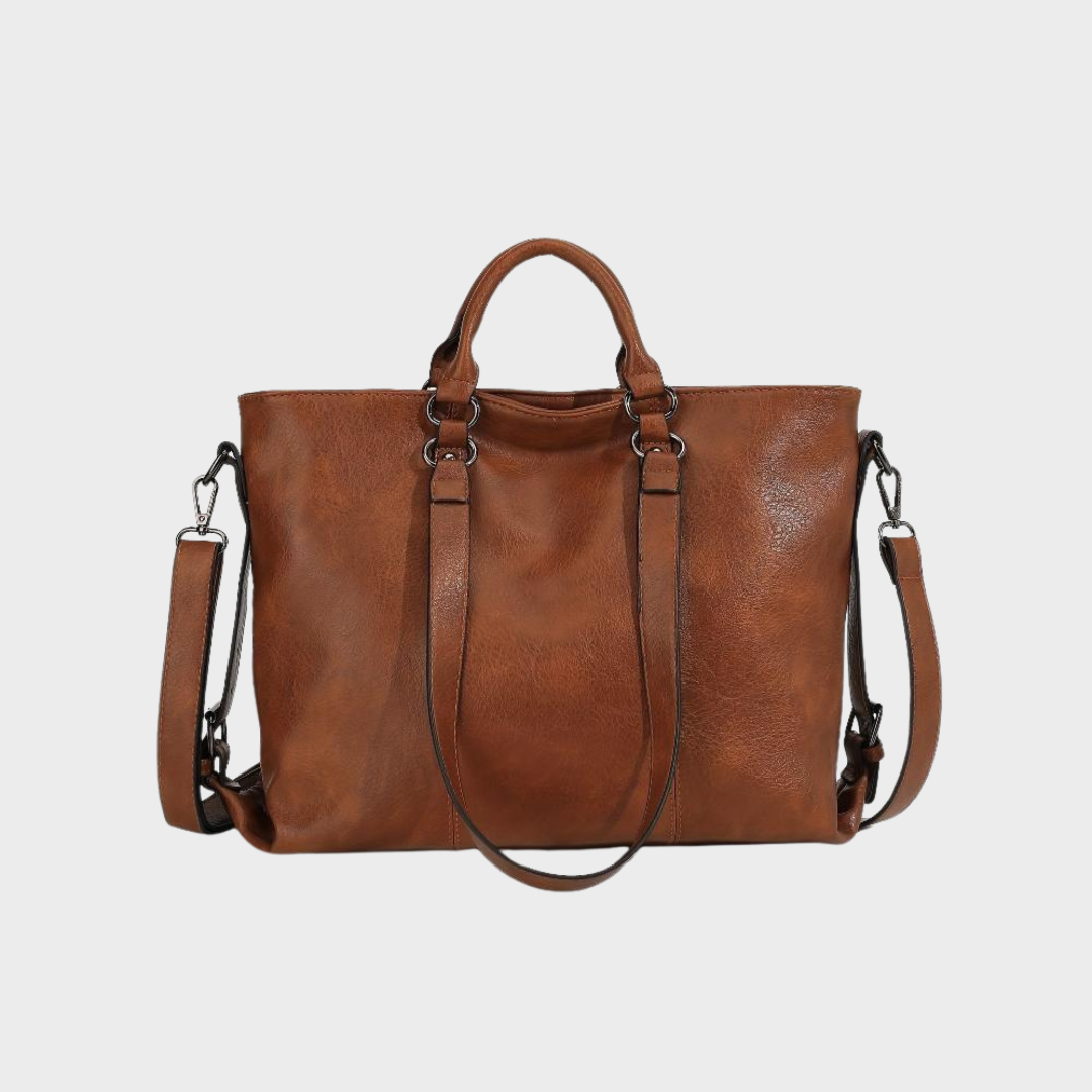 Bianca - Vintage Shopper Bag with Timeless Elegance