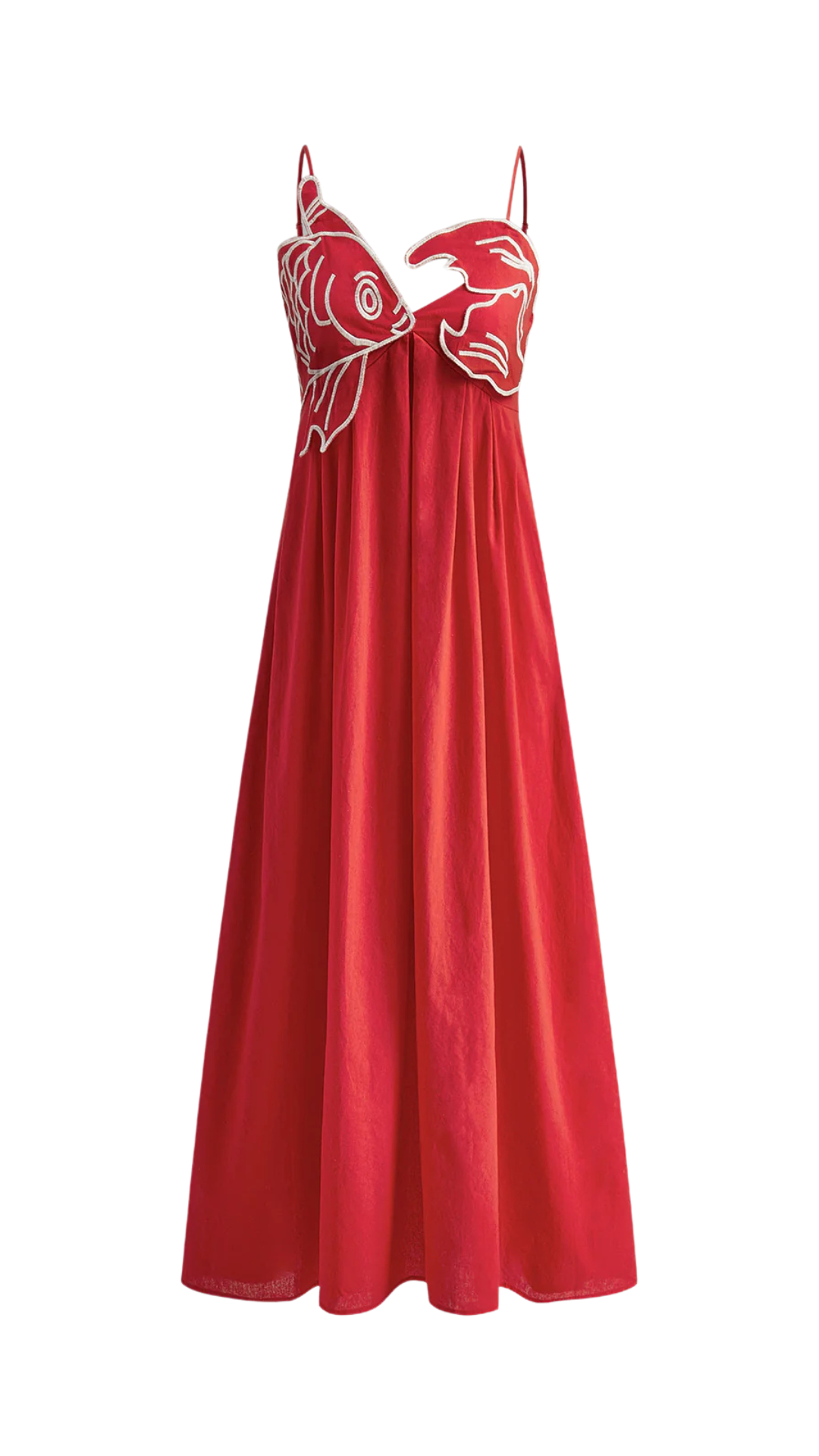 Sophia Embroidered Maxi Dress