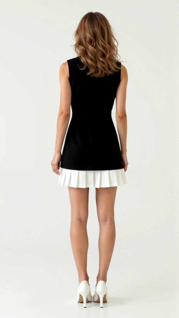 Daisy Sleek A-Line Mini Dress