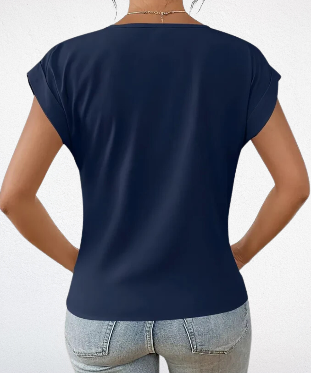 Luna | The Stylish V-Neck Top