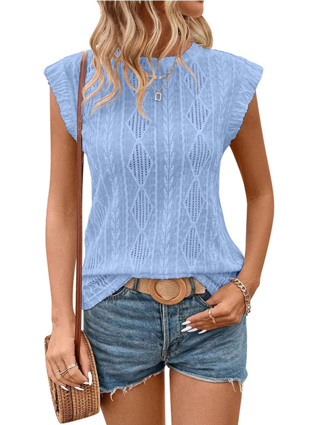 Clio | Lightweight Knit Chic Tee