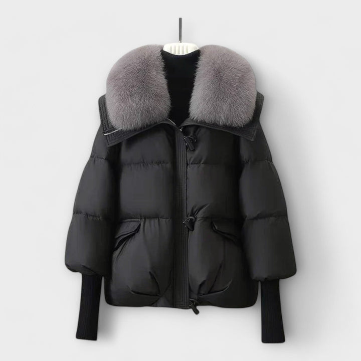 Lucyna - Elegant Jacket with Fur