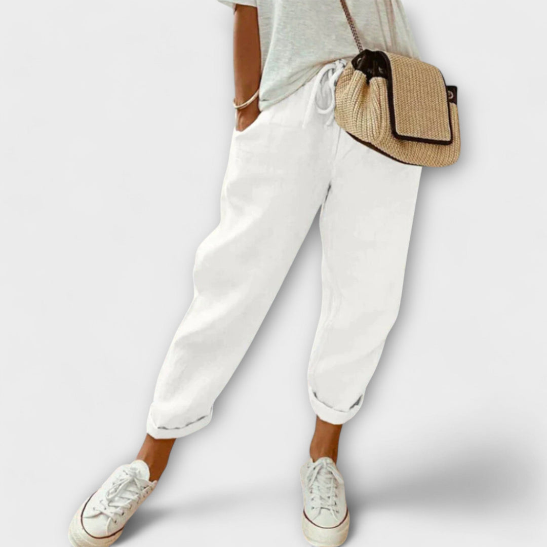 Bibi – Stylish and Casual Linen Trousers