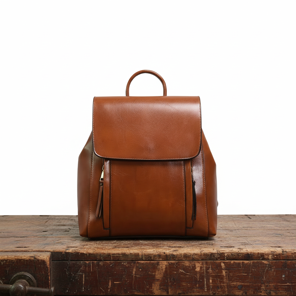 Theo Leather Rucksack