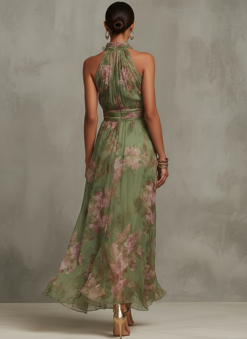 Victoria | Elegant Floral Summer Dress