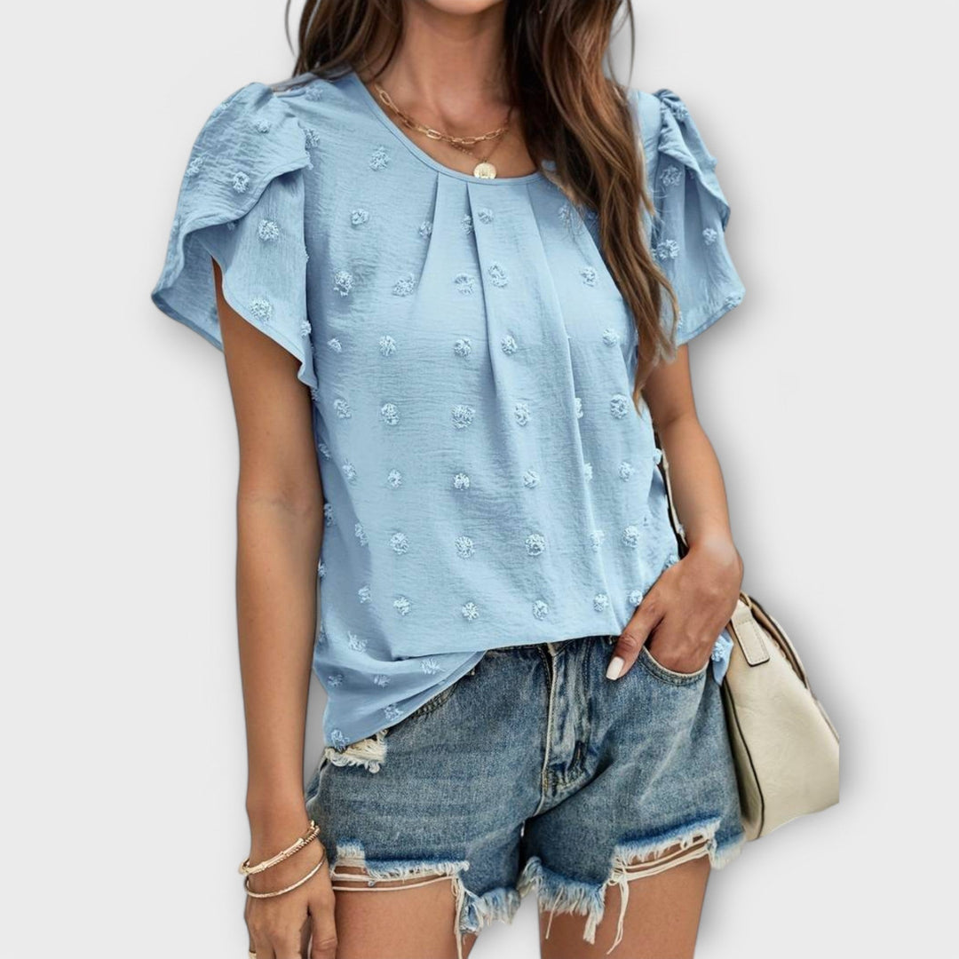 Charlotte – The Perfect Dot Blouse
