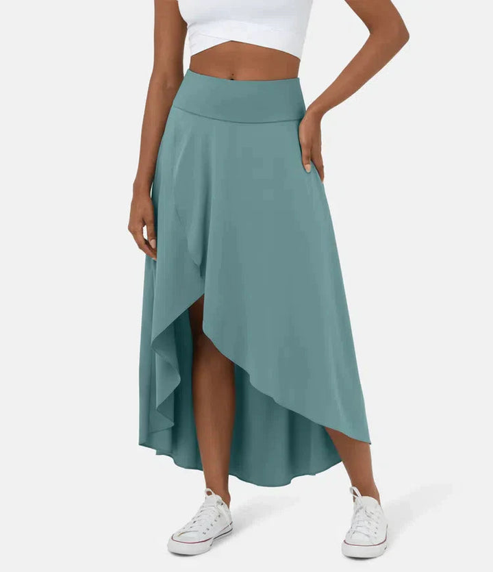 AMELIE | Elegant Asymmetric Midi Skirt
