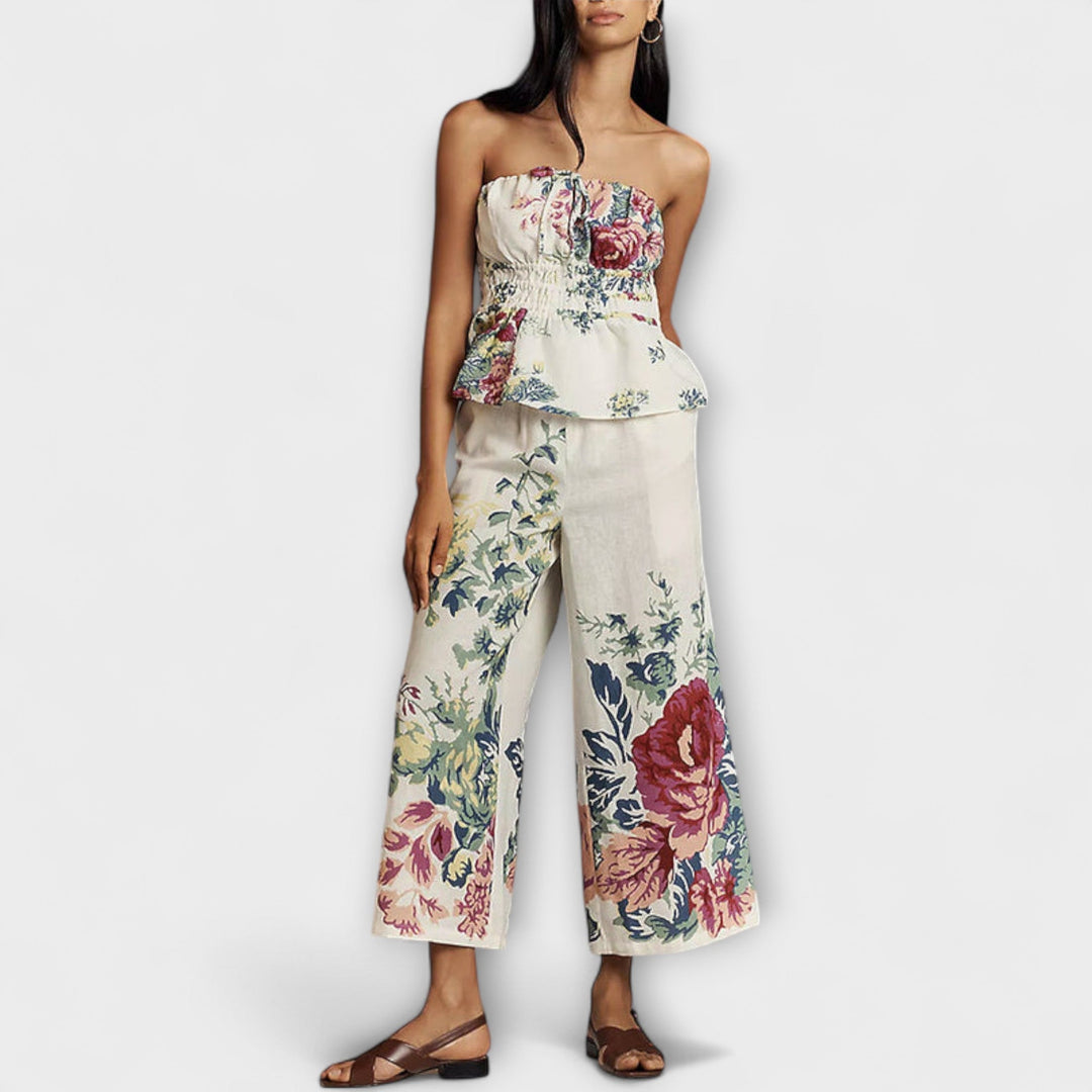 Indigo - Summer Floral Pattern Set