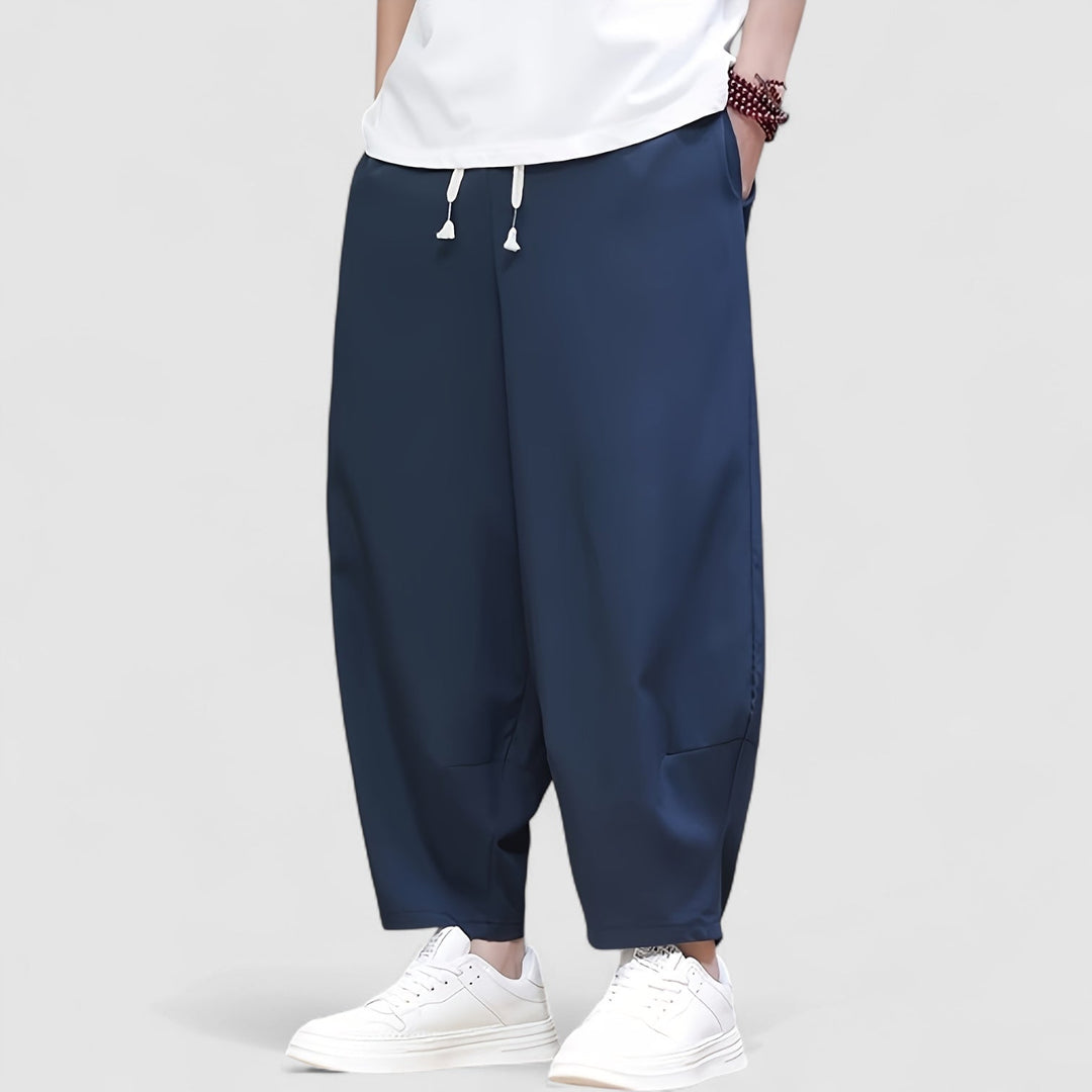 HEIN 快適なゆったりフィットのパンツ