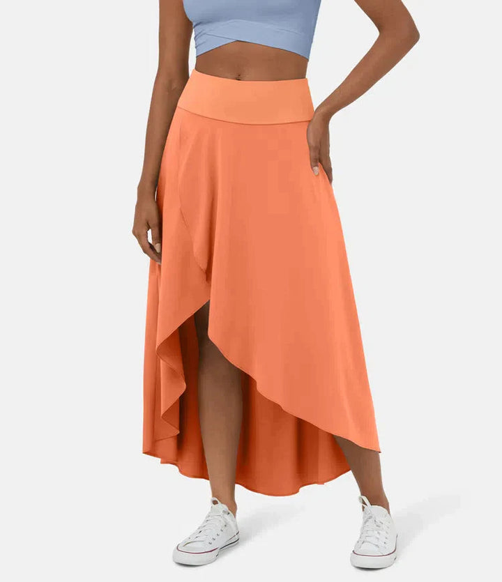 AMELIE | Elegant Asymmetric Midi Skirt