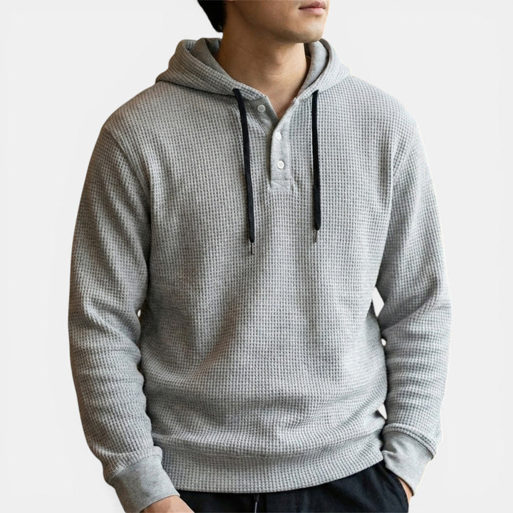 STANTON ワッフルニットのフーディ